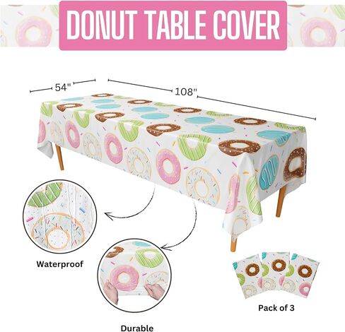Blue Orchards Brick Table Covers (Pack of 3) - 54"x108" XL - Building Blocks Party, Gamer Birthday Party Supplies, Building Blocks Birthday, Kids Birthday Party, Birthday Decorations for Boys in Saudi Arabia