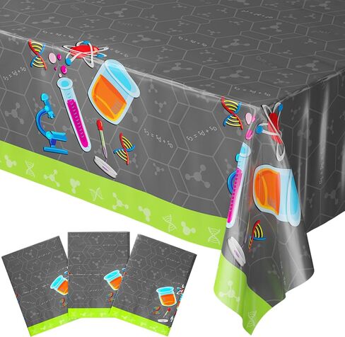 Blue Orchards Brick Table Covers (Pack of 3) - 54"x108" XL - Building Blocks Party, Gamer Birthday Party Supplies, Building Blocks Birthday, Kids Birthday Party, Birthday Decorations for Boys in Saudi Arabia