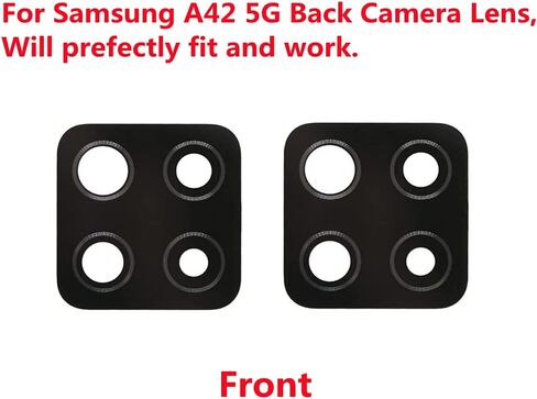 LNONLS 2 Pack A14 5G عدسة زجاجية خلفية للكاميرا الخلفية بديلة لهاتف Samsung Galaxy A146U A14 4G مع مجموعة أدوات لاصقة مثبتة مسبقًا وإصلاح in Kuwait
