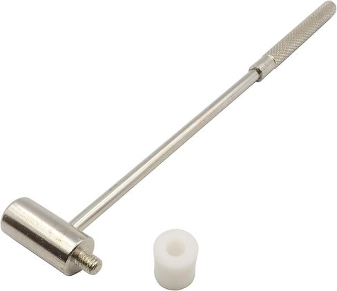 LBY 2-Pack Jewelers Dual-Head Hammer Set, 11mm (.43'') Small Metal and Plastic Hammer with Non-Slip Grip, Jewelry Hammer Perfect for Leather Crafts, Jewelry Making in Kuwait