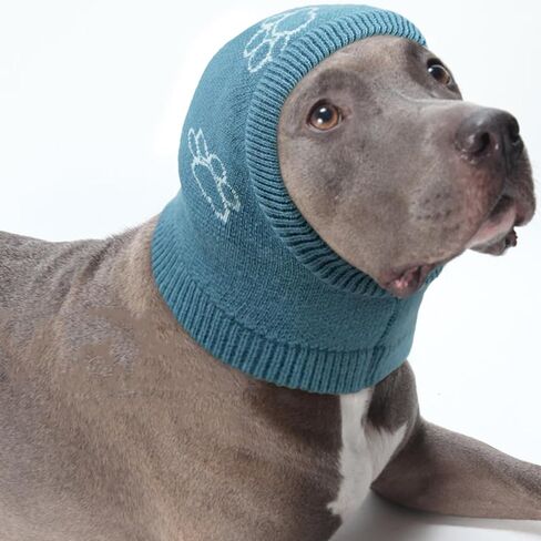 Nanaki Dog Hats Calming Hoodie-Dog Ear Covers Head Cover Protector Hematomas Wraps, No Shake Ear Wrap Muffs Noise Protection, Anxiety Relief, Fireworks, Grooming, Thunderstorm, Bath, Vet Visit in Saudi Arabia