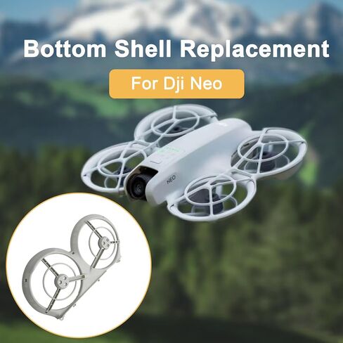 DJI Neo Bottom Shell استبدال Neo Neo Propeller Blade Blade Dootply for DJI Neo Body Shell Repair Parts Drone Body Kit Gray (يسار أو يمين) (القشرة السفلية اليمنى) in Kuwait