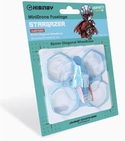 Drone Fuselage for Stargazer & Sunray,Mini Drone Accessories,Lightweight,Easy Assembly (Blue) in Saudi Arabia
