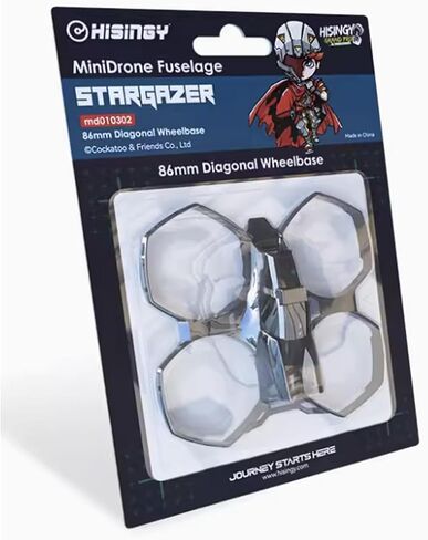 Drone Fuselage for Stargazer & Sunray,Mini Drone Accessories,Lightweight,Easy Assembly (Blue) in Saudi Arabia