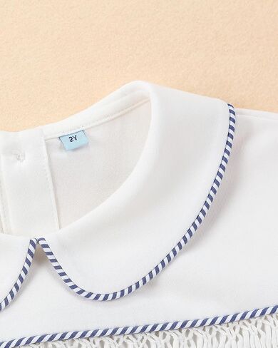 Smocked toddler boy outfits Summer Cotton Short Sleeve boys' button-down shirts Casual 2 piece Clothing Set in Kuwait