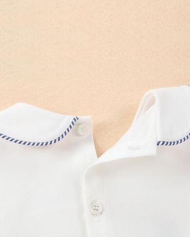 Smocked toddler boy outfits Summer Cotton Short Sleeve boys' button-down shirts Casual 2 piece Clothing Set in Kuwait