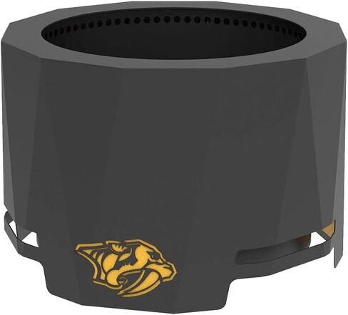 Blue Sky Outdoor Living NHL Ottawa Senators 24 "Steel Peak Patio Patio Fire Fire With With Spark Screen Kit ، Firewood و/أو Wood Pellet Burning in Kuwait