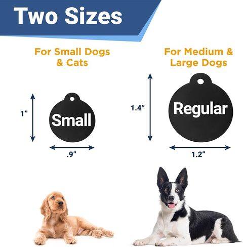 Gotags Paw Paw Print Pet Tag Stailless Steel for Dogs and Cats ، 4 خطوط من اسم المعرف المحفور المخصص والرقم ، في الفولاذ المقاوم للصدأ و 15 لونًا بريقًا (حزمة صغيرة من 1) in Kuwait
