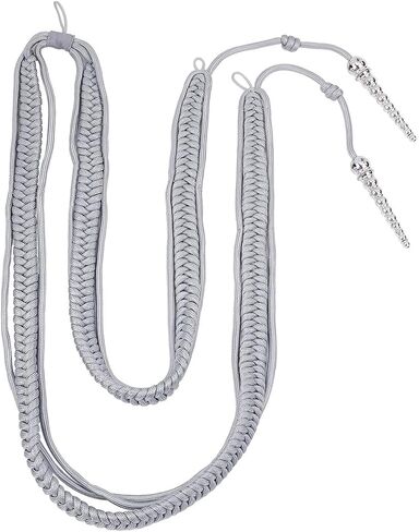 MAYJOYDIY Yellow Aiguillettes Cord Army Shoulder Aiguillette Wire Cord Traditional Braided Multi Strand Shoulder Badge Cord with Pendant for Uniform Cosplay Costume DIY Clothes Decoration in Saudi Arabia