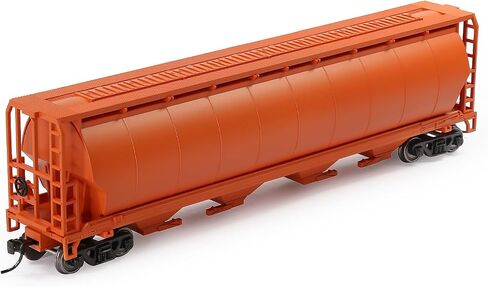 Evemodel C8744 HO Scale 1:87 Cylindrical Covered Grain Hopper Car Rolling Stock Model Railway (Green) in Saudi Arabia