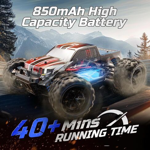 سيارات Deerc RC عالية السرعة عن بُعد سيارة للبالغين للأطفال 30+ميل في الساعة ، 1:16 مقاييس 4WD OFF ROAD RC MONSTER TRACK ، FAST 2.4GHz جميع التضاريس TRUCTS TRUCTS HOMTS FOR in Saudi Arabia