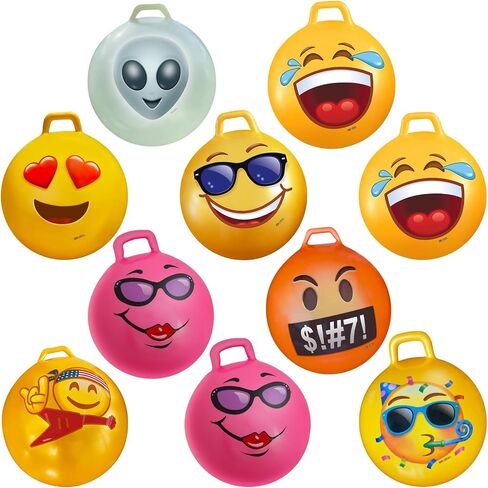 WALIKI Hopper Ball for Adults | 20 Pack | Hippity Hop | Party Favors Hopping Ball | Bouncy Ball in Saudi Arabia