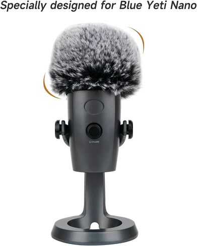 Mic Cover for Razer Seiren V2 Pro and Razer Seiren V2 X USB Microphone, Pop Filter Mic Windscreen Compatible with Razer Seiren V2 Pro, V2 X in Saudi Arabia