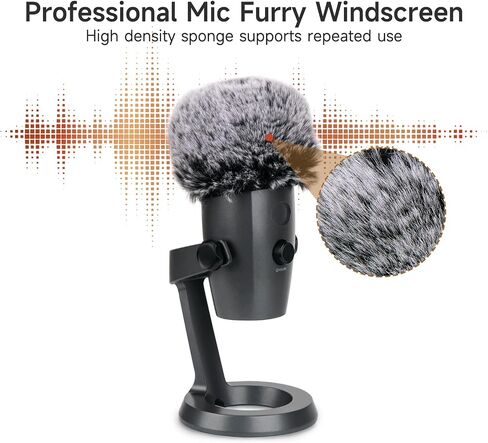 Mic Cover for Razer Seiren V2 Pro and Razer Seiren V2 X USB Microphone, Pop Filter Mic Windscreen Compatible with Razer Seiren V2 Pro, V2 X in Saudi Arabia
