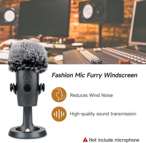 Mic Cover for Razer Seiren V2 Pro and Razer Seiren V2 X USB Microphone, Pop Filter Mic Windscreen Compatible with Razer Seiren V2 Pro, V2 X in Saudi Arabia