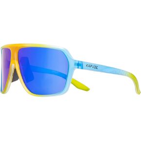 KAPVOE Polarized Sports Sunglasses for Men Women UV 400 Protection Glasses for Cycling Baseball Mountain Bike in Kuwait