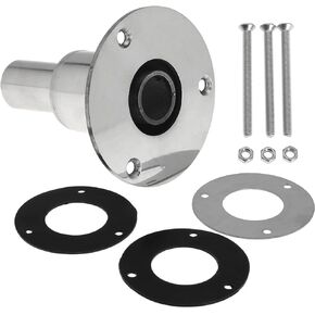 Straight Thru Hull Exhaust Skin Fitting 24mm Tube Pipe Socket for Webasto for Planar for Eberspacher for Chinese Parking Heaters
