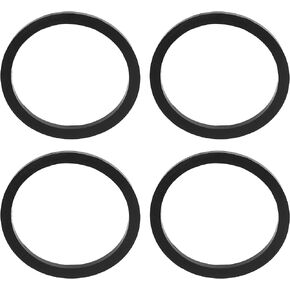 X AUTOHAUX 4x Shocks Silent Crossover Rings Shock Absorbers Silencer Crossover Pad Rubber O-Rings for Kawasaki KRX 1000 UTV 2020-2021 and Any Model with a Piston Rod Diameter of 5.2cm/2.05"