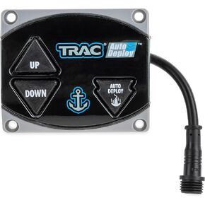 Camco Trac Outdoors Anchor Winch G3 AutoDeploy Second Switch | Features Up/Down/Auto Operation | For Use with TRAC AutoDeploy Electric Anchor Winches | G3 Angler & Deckboat Models (69045)