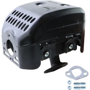 مجموعة كاتم صوت عادم كاتم الصوت لميناء الشحن المفترس 420cc 13hp قطع غيار محرك العادم 60349 60340