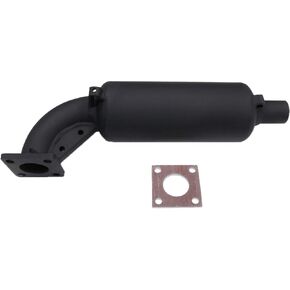 FridayParts Muffler 12582-12110 12581-12110 12582-12111 19488-12110 Compatible for Kubota Engine D1005 D1105 D722 D905 DF752 WG752 WG972 WG750