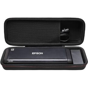 LTGEM Hard Case for Epson Workforce ES-50/55R/60W/65WR & DS-30/70/80 & Epson RapidReceipt RR-60/70W Portable Document Scanner