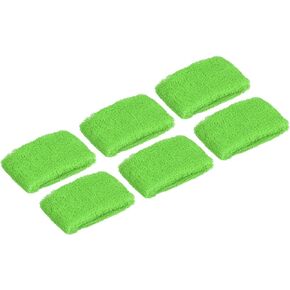 PATIKIL Sports Wristbands Cotton Terry Cloth Absorbent Sweatbands for Tennis Basketball Working Out Athletics Running