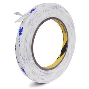 Double Sided Mounting Tape Heavy Duty 0.39in x 16.5ft, PE Foam Tape Removable Wall Tape, Adhesive Tape Free Damage for Paint Wall Picture Hanging Poster