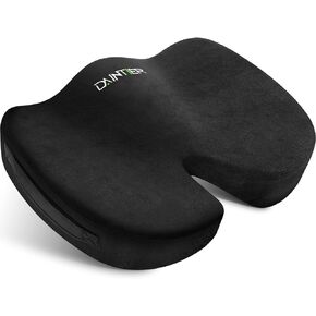 Chair Seat Cushion, Office Cushion Memory Foam Comfort Cushions for Car Truck Driver Travel Wheelchair, Thick Chair Pillow for Relief Lower Back, Tailbone, Sciatica, Hip Pain,Coccyx