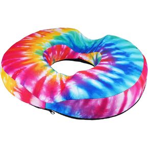 Donut Pillow Seat Cushion for Tailbone Pain Relief and Hemorrhoids, Home Office Chair Cushion for Long Sitting Work, Memory Foam Car Seat Cushions for Driving Butt Pain & Postpartum Pregnancy in Kuwait