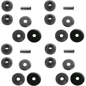 Front Rear Suspension Shock Strut Mount Bushing Kit Set 4pc