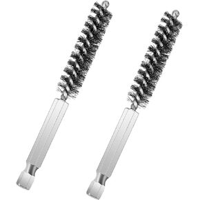 Golf Clubs Head Hosel Brush Stainless Steel Golf Club Wire Brush Golf Shaft Ferrules Cleaning Tool Electric Drill Wire Brush for Iron and Wood