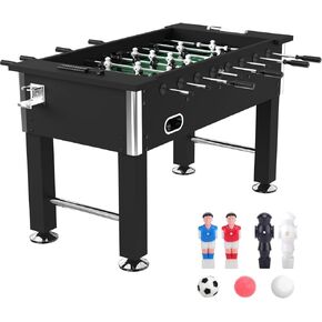 طاولة كرة قدم جودورا مقاس 55 بوصة، طاولة كرة قدم بحجم المنافسة للبالغين مع 9 كرات، حاملي أكواب، مجموعتين من اللاعبين، طاولة كرة قدم قابلة للتعديل في الهواء الطلق لغرفة الألعاب، المنزل in Kuwait