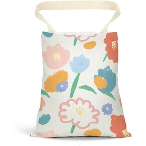 Car Trash Bag, Car Garbage Bag, Car Trash Bag Hanging, Waterproof Car Back Seat Organizer, Car Trash Can for Car Accessories, Vehicle, Travelling, Camping, Flower Daisy Decor