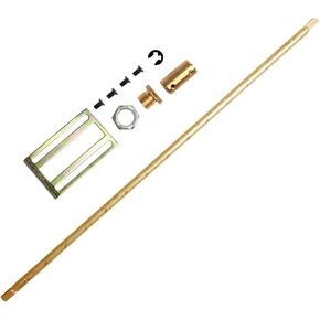 1 Set Aluminum 300mm Volume Potentiometer Extension Shaft Audio Connecting Long Rod