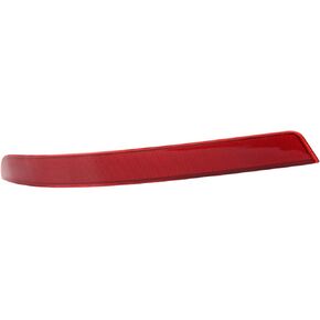 Bumper Warning Reflector, Scratch Resistant Professional Rear Bumper Reflector Waterproof Red for GL63 GL320 GL450 GL550