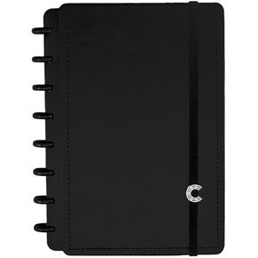 Premium Discbound Notebooks - Plan, Organize, Customize, and Conquer- Discbound Planner with 4 Tab Dividers For Work, School, Journal, or Daily Use – Bonus 1 Sticker Sheet (5.51 x 7.78", 80 Pages)