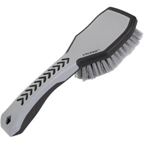VIKING Tire Brush for Car, Wheel Brush for Car Wash, Cleaning Brush for Tires, Grey, 10.3 inch x 3.3 inch x 2.3 inch