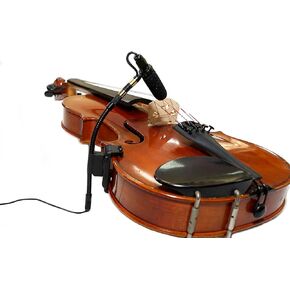PMMB19-LS-VL Musical Instrument Microphone with Violin Clip On & 5 Connectors
