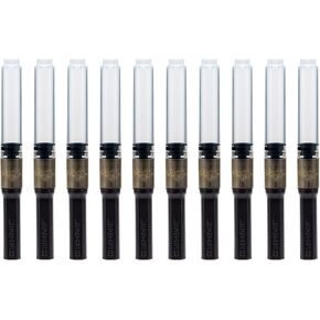 Lanxivi Jinhao Metal Fountain Pen Ink Converter, Pack of 10, Fit for Jinhao,Baoer, Fuliwen Pen,Duke and 95% Chinese Pen