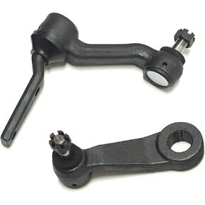 PartsW - 2 Piece Steering Kit for Chevrolet Blazer S10, S10 Blazer/GMC Jimmy S15, S15 Jimmy, Sonoma, Syclone,Typhoon/Isuzu Hombre/Oldsmobile Bravada, Idler & Pitman Arms