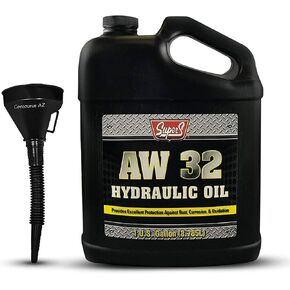 زيت هيدروليكي Super S لحماية المحرك AW32، وتروس طويلة الأمد وزيت ضاغط لفاصل الخشب، والتآكل متوفر مع قمع قابل للتوسيع عالي الجودة من Centaurus AZ - 1 جالون in Kuwait