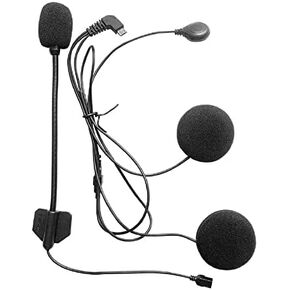 FreedConn 5 Pin ميكروفون صلب قابل للتبديل ومكبرات صوت ميكروفون ناعمة T-MAX، الإصدار الجديد نظام اتصالات خوذة TCOM-SC T-COMVB [واجهة Micro USB لسماعات الرأس بخمسة دبابيس] in Kuwait