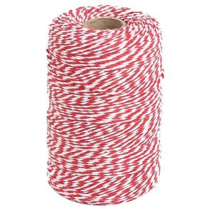 Black Twine String,Cotton Bakers Twine 656 Feet Cotton Cord Crafts Gift Twine String Christmas Holiday Twine