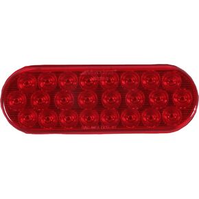 Maxxima M63201Y Amber 6" Oval LED Warning Flasher Light