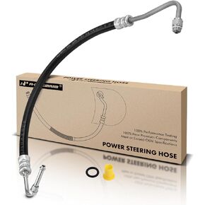 A-Premium Power Steering Pressure Hose Line Assembly Compatible with Ford F-250 F-350 F-450 F-550 Super Duty 1999-2004 Excursion 2000-2004