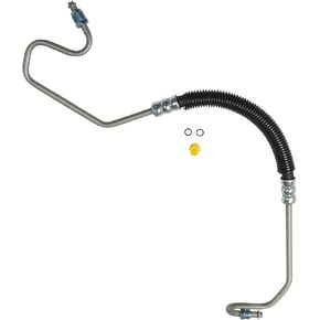 Edelmann 80263 Power Steering Pressure Hose: Replacement for - 1996 GM Trk; C & K Series, Suburban, Tahoe, Yukon, Black