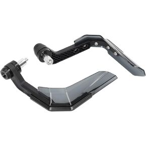 Aramox 22mm Motorcycle Handguards Hand Guard Aluminum Alloy Universal for Sport Dirt Bike ATV MX Motocross(Blue)