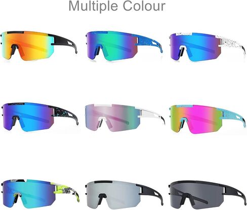 Polarized Sunglasses for Women and Man，UV400 Anti-UV Protection Sports Sunglasses for Outdoor Sports in Saudi Arabia