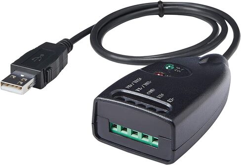 صنع في كوريا - محول تسلسلي USB إلى منفذ واحد RS422/RS485 (5 دبابيس)، طول الكابل 1.97 قدم (0.6 متر)، USB 2.0 مطبق، FTDI، محول تسلسلي USB إلى RS422/485 (BASSO-1010UC) in Kuwait